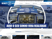 Tablet Screenshot of benetveiculos.com.br